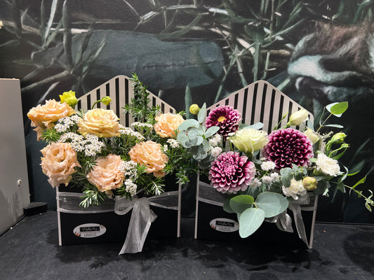 Envelop Box Flower Arrangement