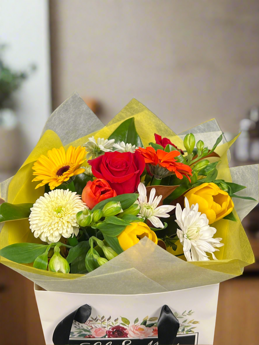 Arrangement in Premium Bag