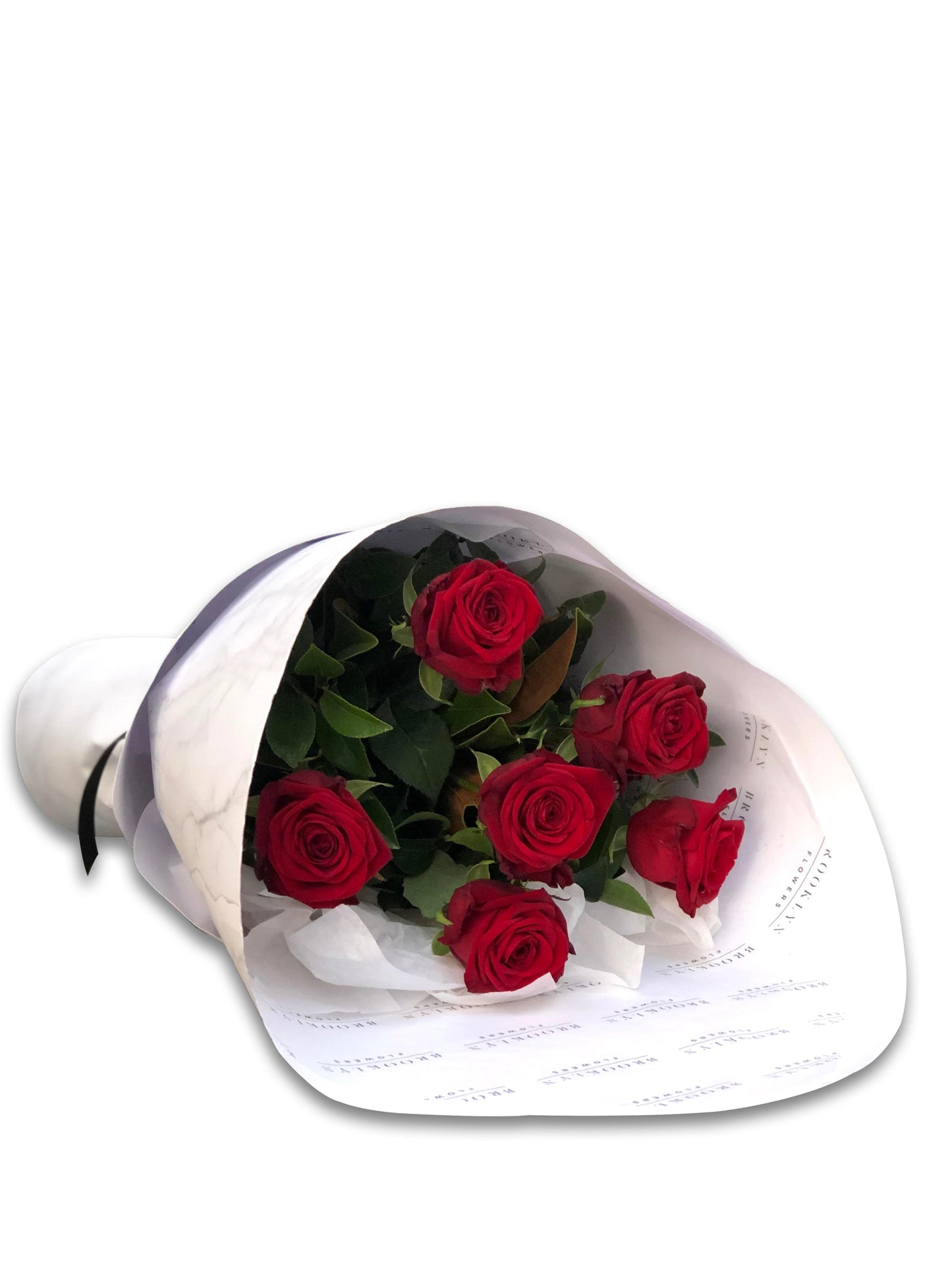 Stunning Colombian red 6 rose bouquet