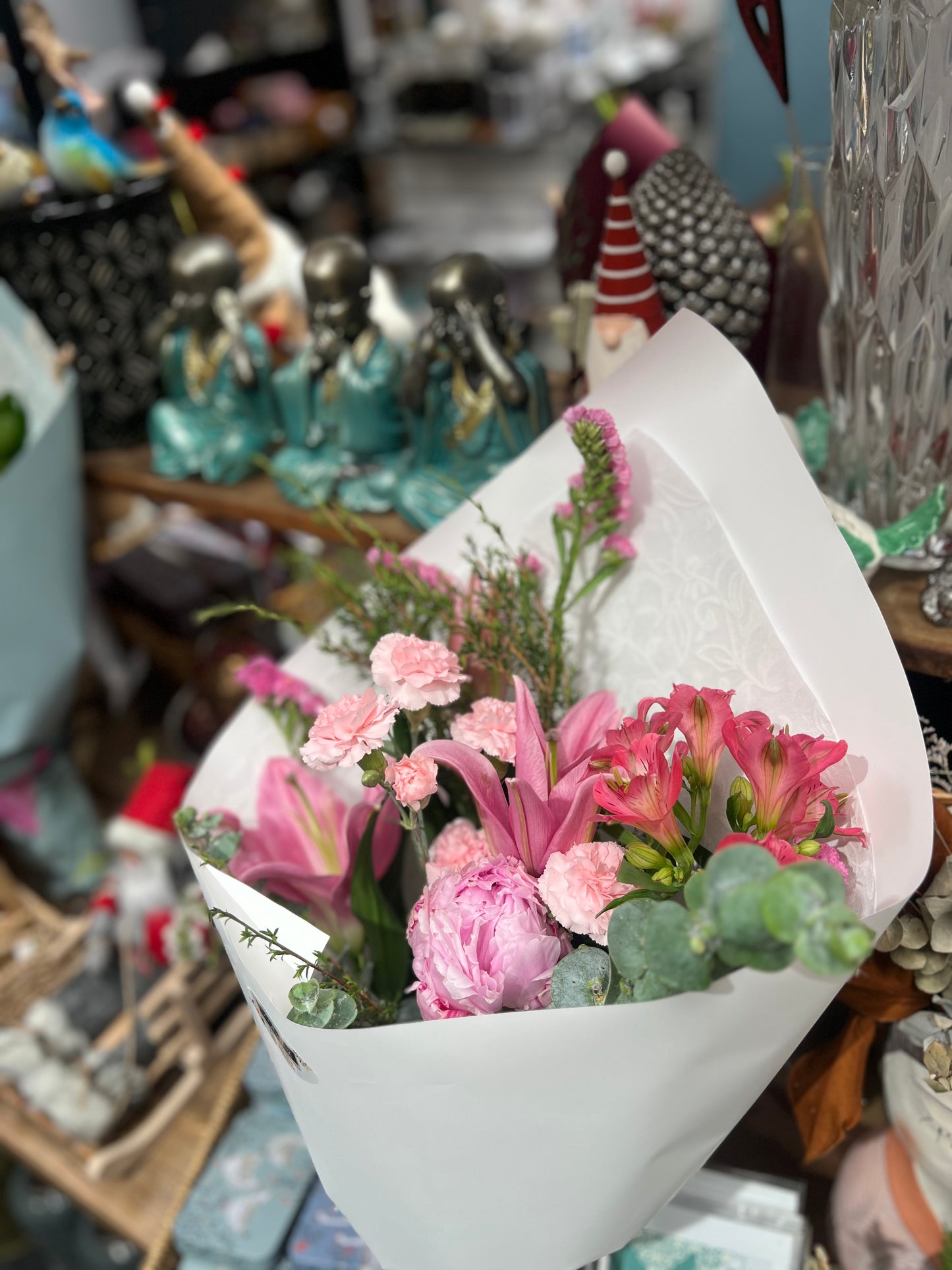 Pastel light mix bouquet
