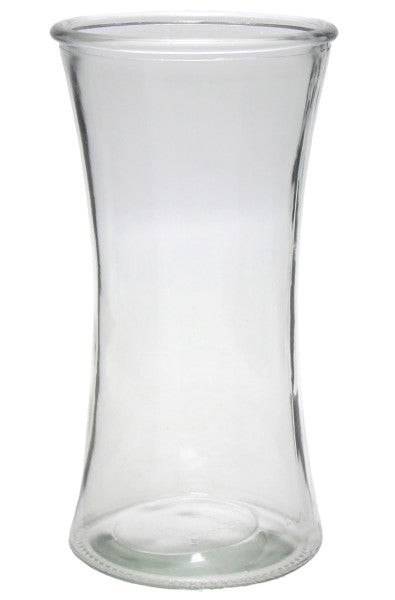 Large clear glass vase *20 cm