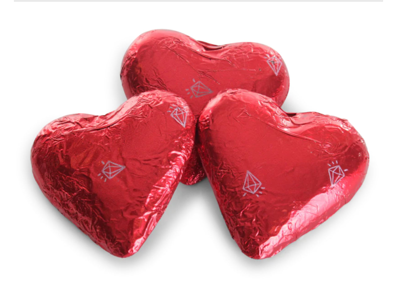 Heart Milk Chocolates (pack of 3)