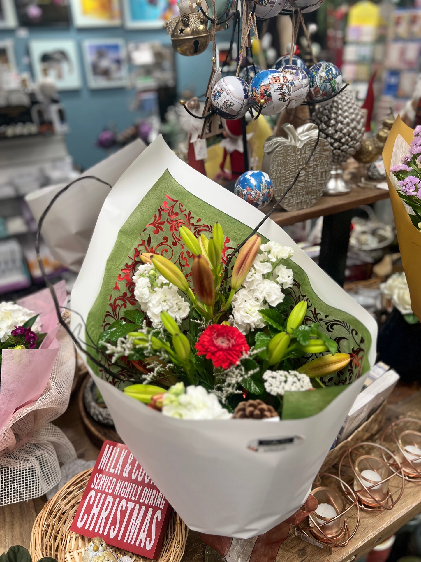 Christmas Flower Bouquet