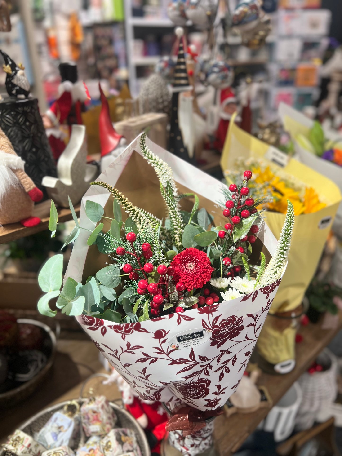 Christmas Flower Bouquet