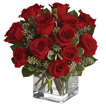 on special * stunning arrangement in Glass Vase